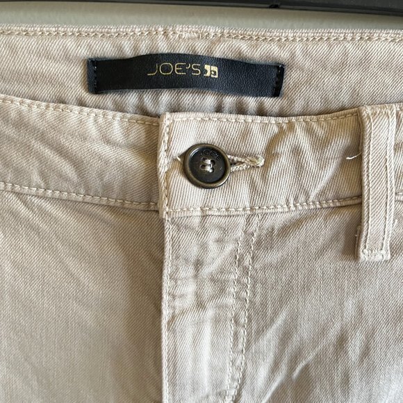 Joe’s Jeans khaki Zipper‎ Pocket Skinny Stretch Ankle Jeans Womens SIze 28 Pants - Picture 3 of 10